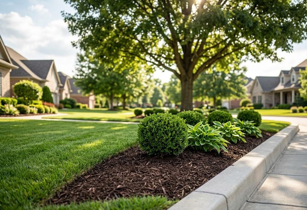 Multifamily landscaping property